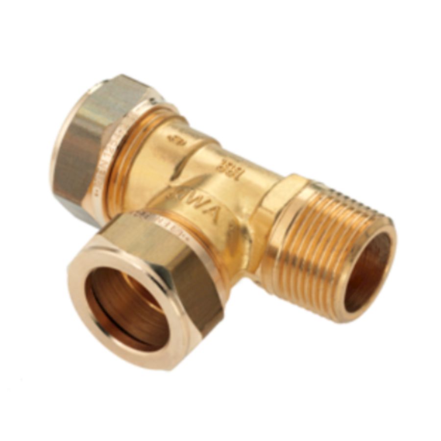 T-koppeling verlopend knel 28x1" bt.x28mm KIWA/Gastec VVE=5