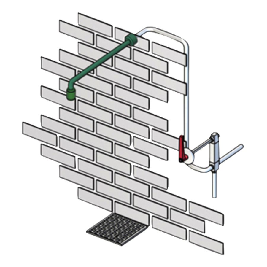 Vorstveilige nooddouche B-safety