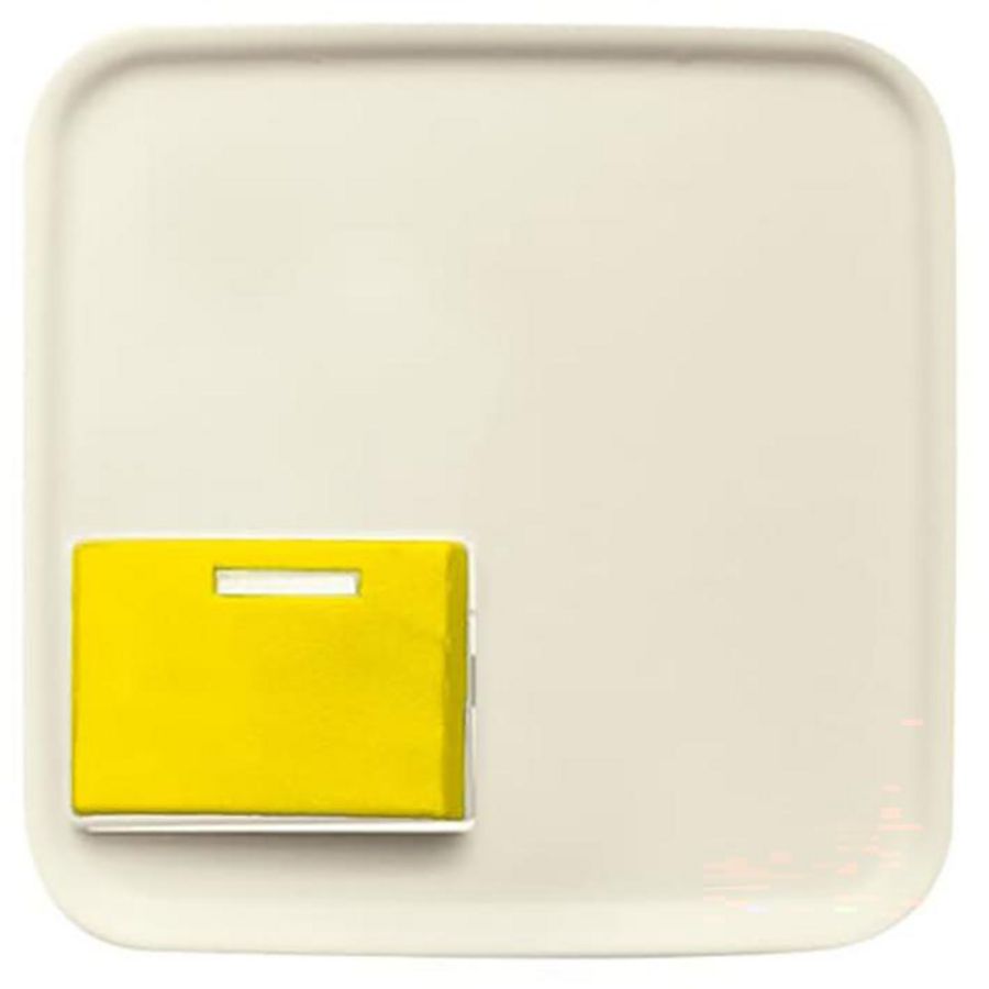 Centraalplaat voor Ackermann nr 73642D SI creme