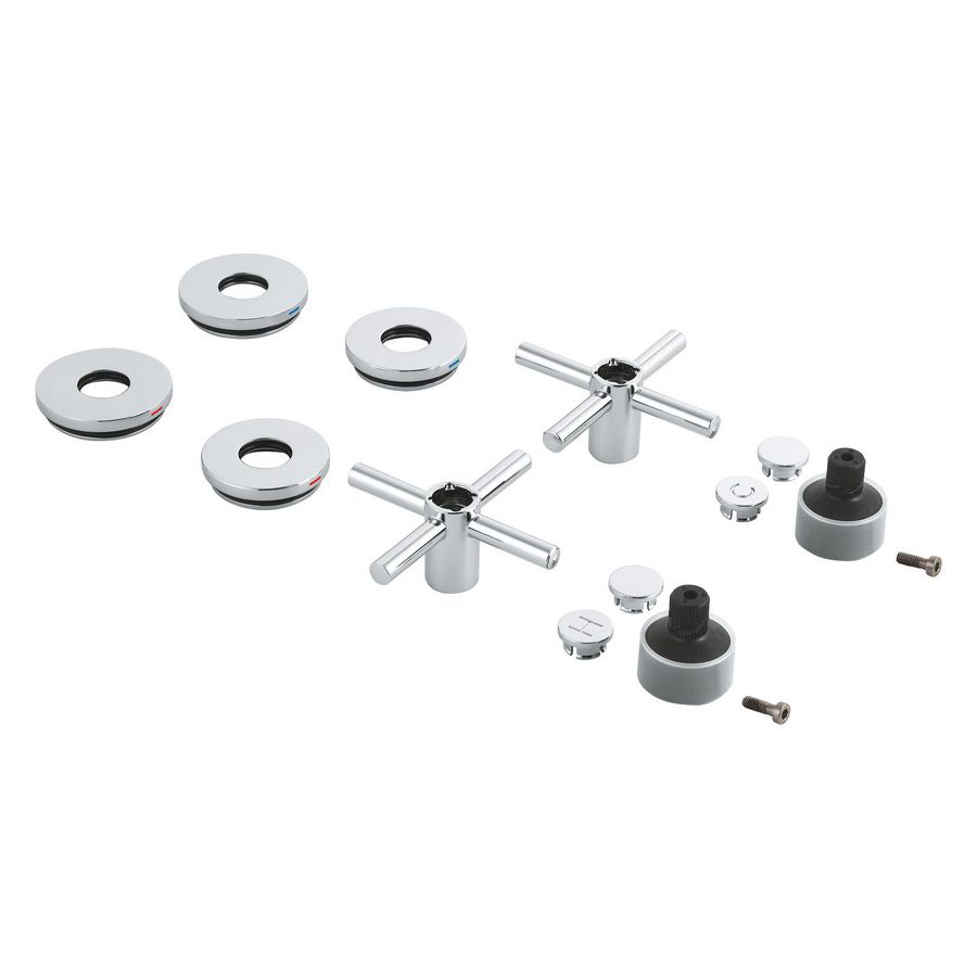 Atrio New Paar van Grepen Blauw/Rood 48406000