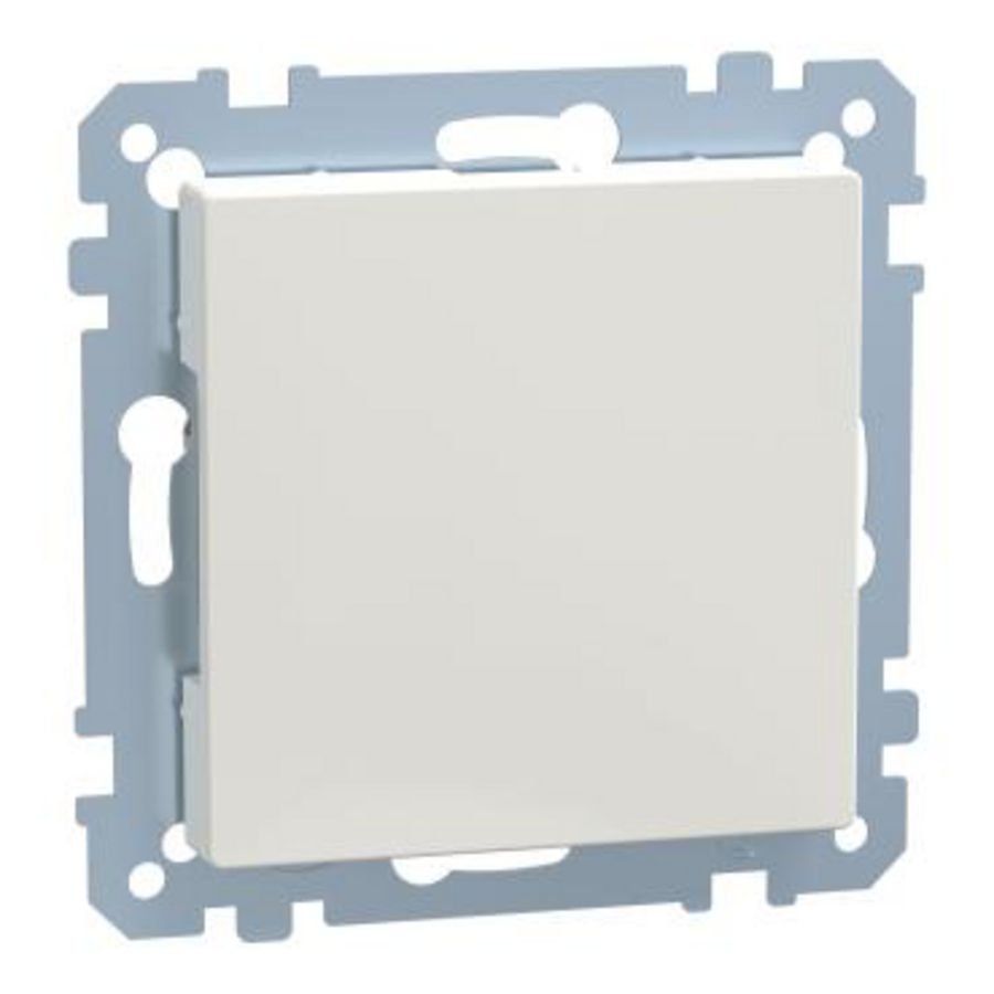 Blindplaat Polarwit Systeem M