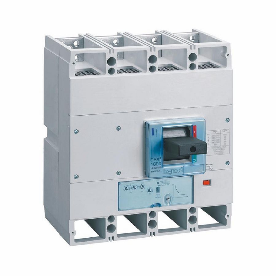 Vermogensschakelaar 1600 ELE S1 800A 4-polig 50kA DPX3