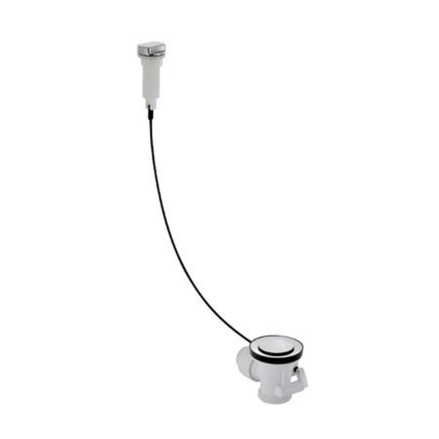 Afvoerplug met draaiknop 1.1/2" wit