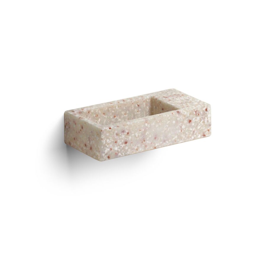 Fontein 36cm RE gerecycleerd terra licht PE Flush 3
