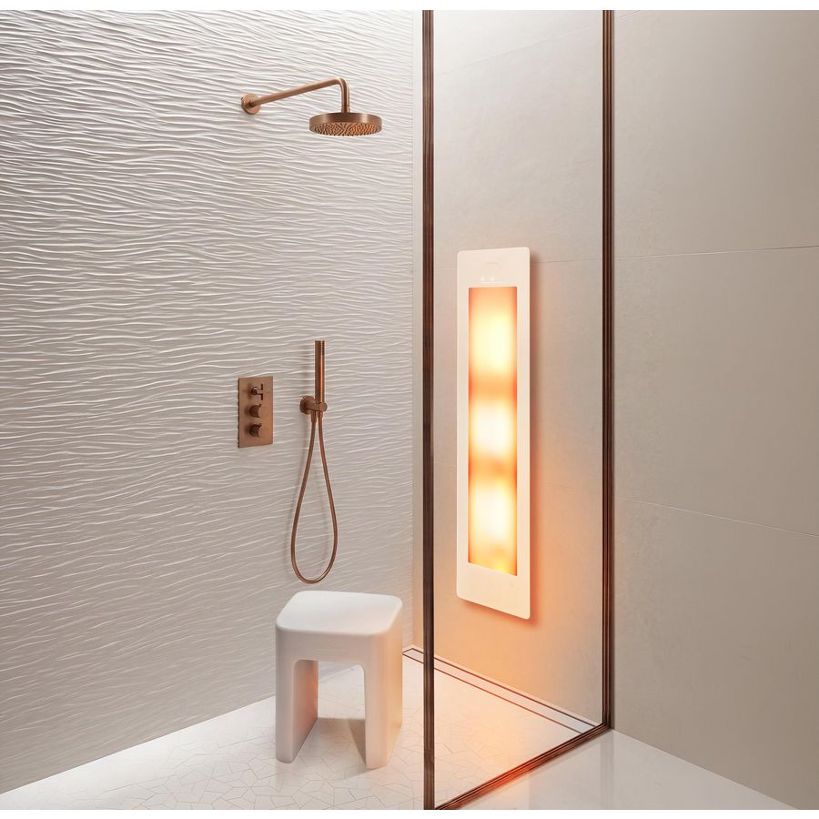 Douchekruk Sunseat White