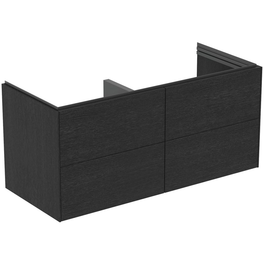 Wastafelmeubel 1200x505x550mm m. 4 Laden SC Smoked Oak Conca