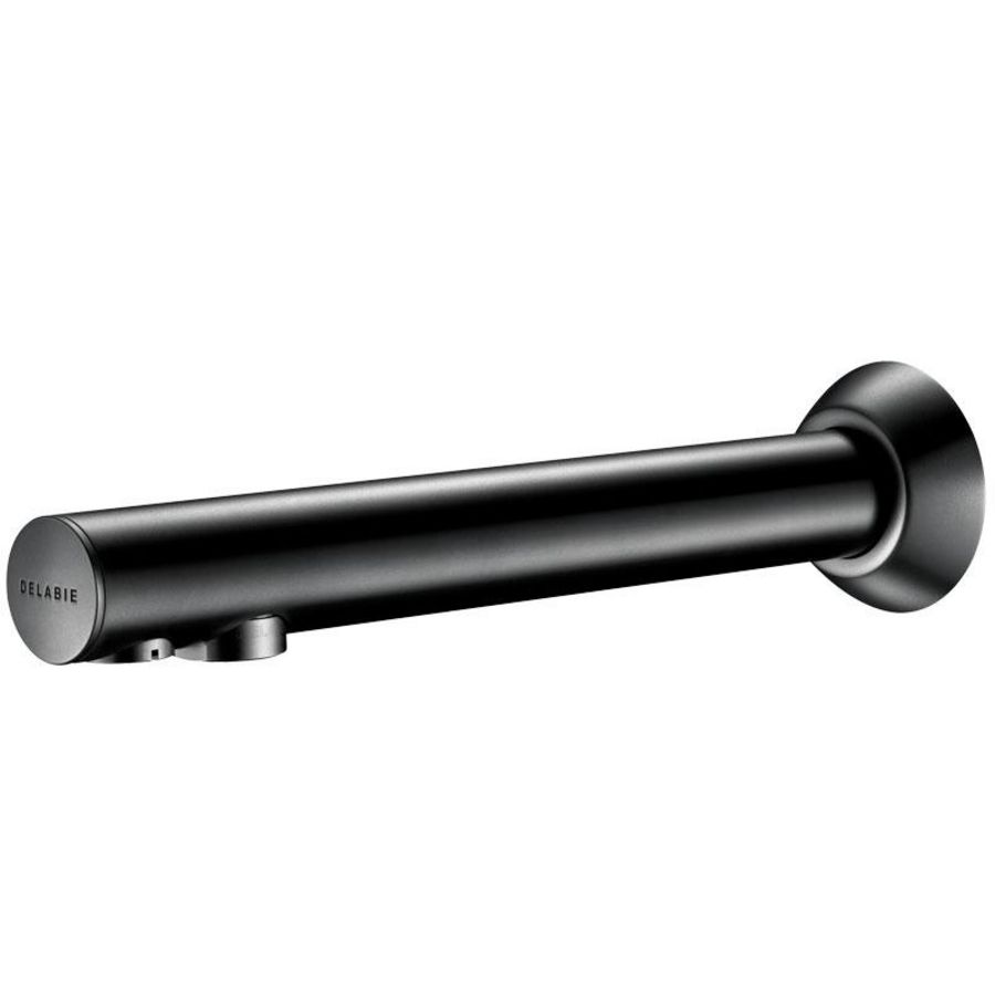 Wastafelkraan M3/8" uitloop mat zwart L.200 net.