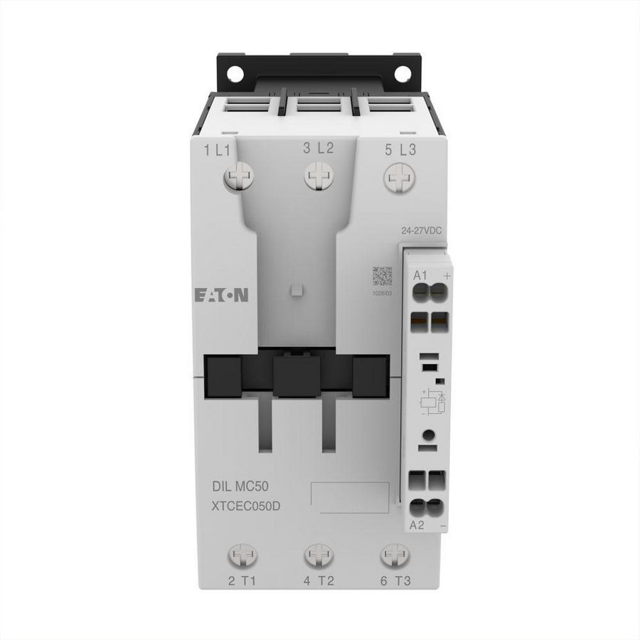 Magn.schakelaar DILMC50(RDC24) (24-27VDC) 22kW 0m 0v steek
