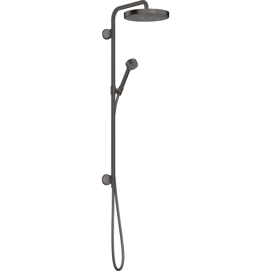 Showerpipe 280 1 straalsoort inbouw Brushed Black Chrome AX One