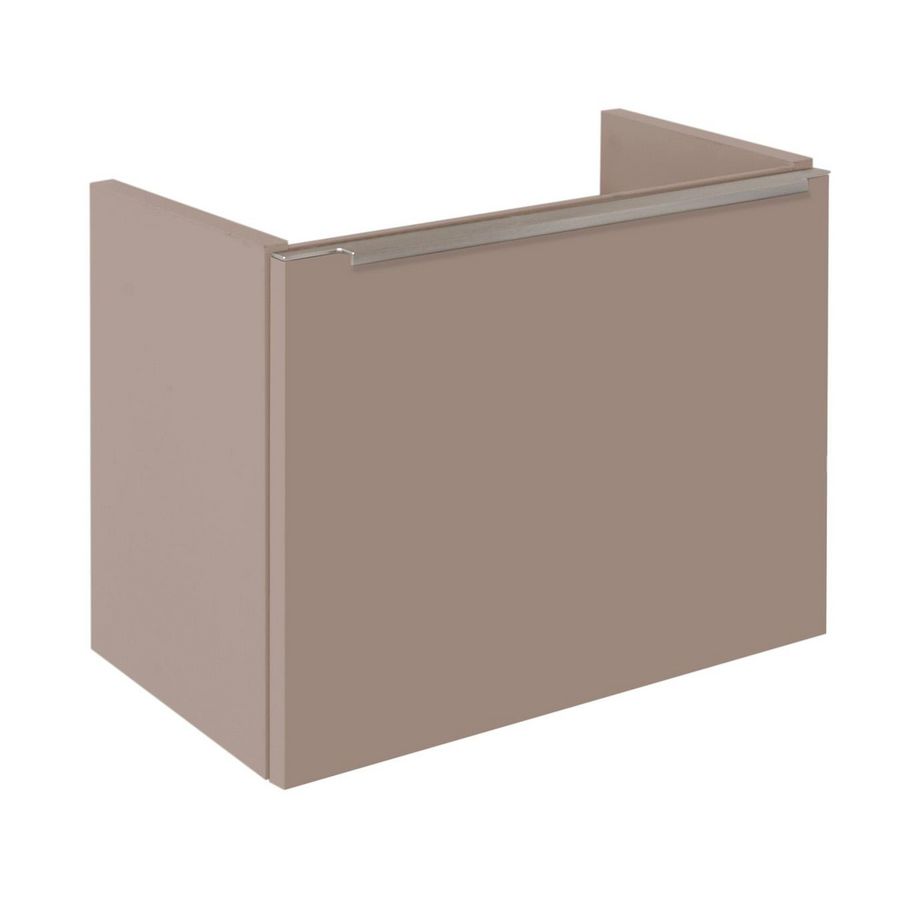 Onderkast (40x30x20cm) met 1 deur rechts met greeplijst - M3 - Black kunststof