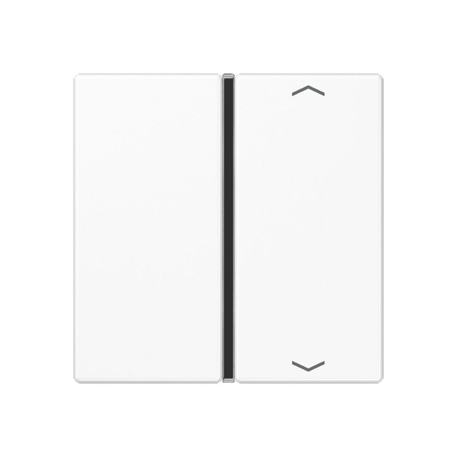 Tastafdekking A/AS 1-voudig pijl compleet alpin KNX