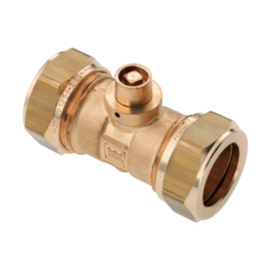 Knelsok met ontluchter 22x22mm