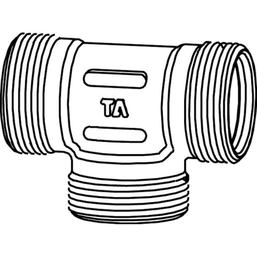 Koppeling tbv stalen buis FPL nippel T M22