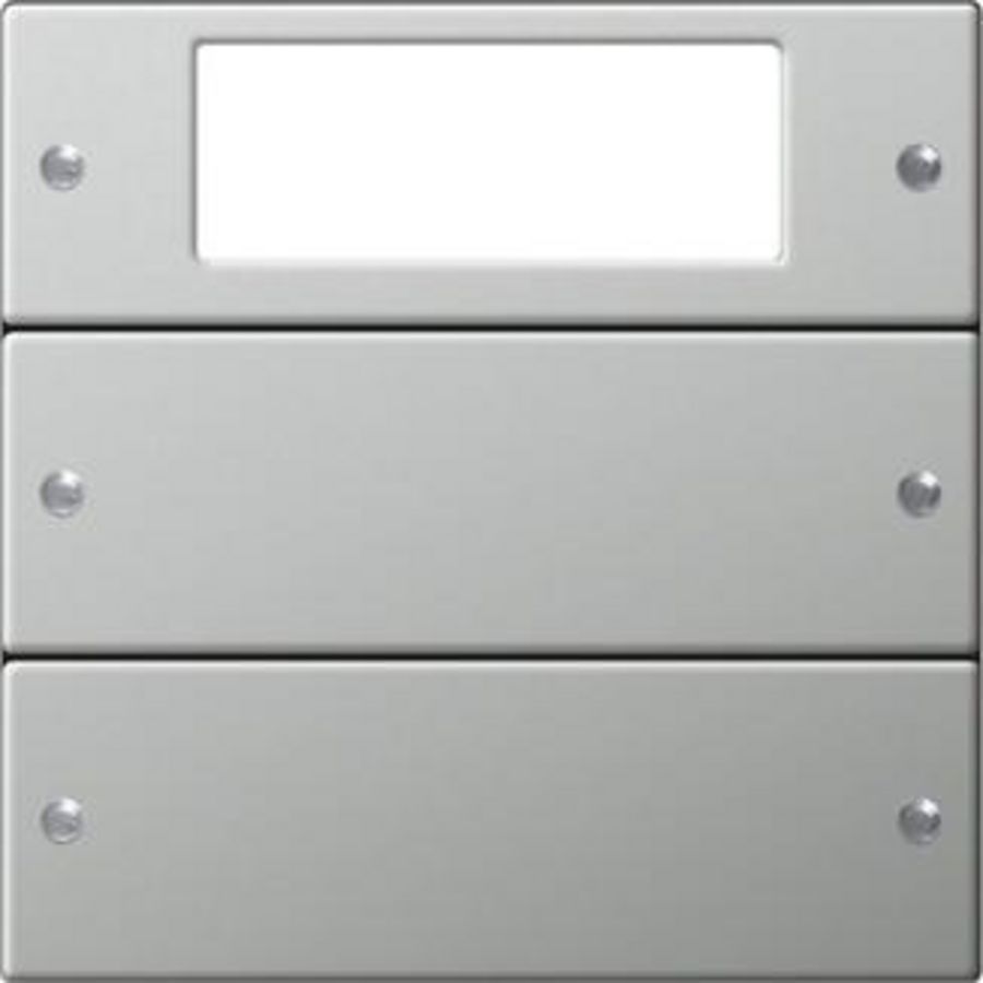 Wippenset 2-voudig Plus System 55 edelstaal