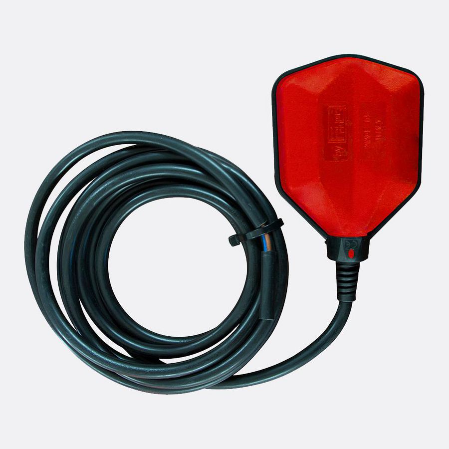 Vlotterschakelaar TECNO 10(4)A 250V IP68 3x1mm 10m kabel
