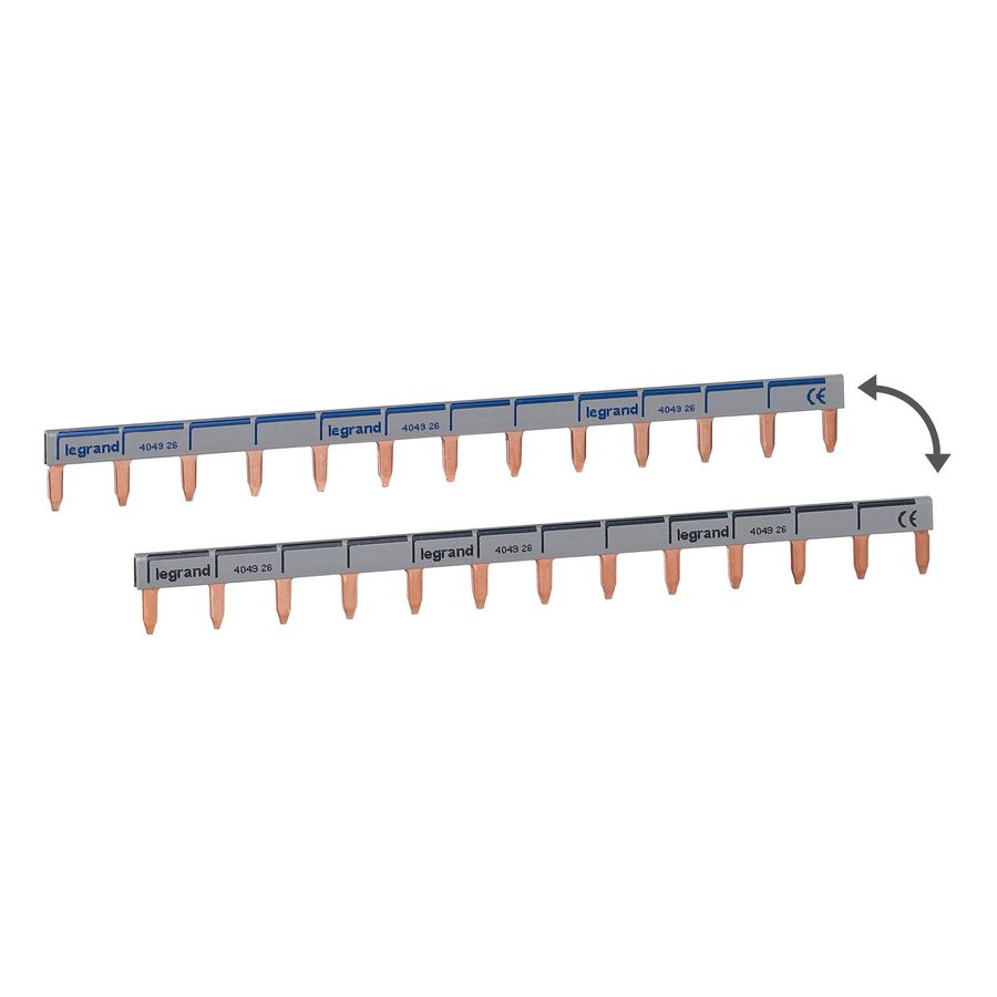 Aansluitrail 1P 13x1 stift