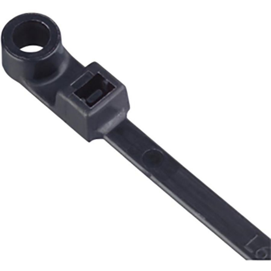 Kabelbinder bevestigingsoog 382x7,6mm UV best zwart VVE=2000