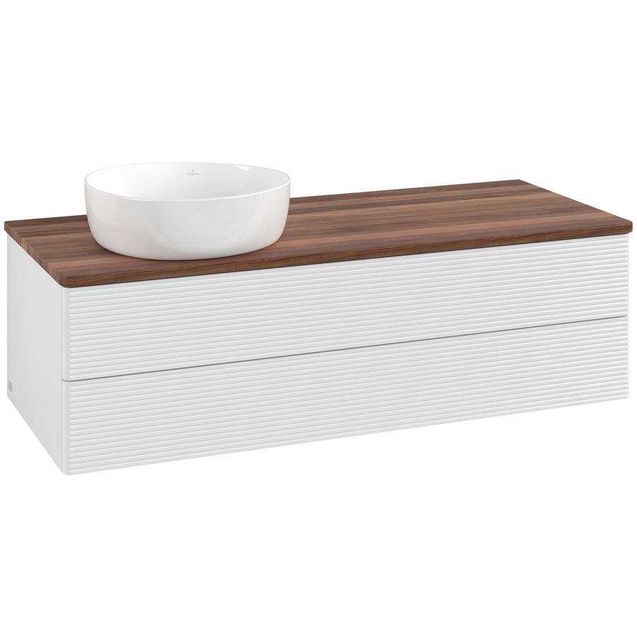 Wastafelonderkast Antao 1200x360x500mm G.White.L K22112GF