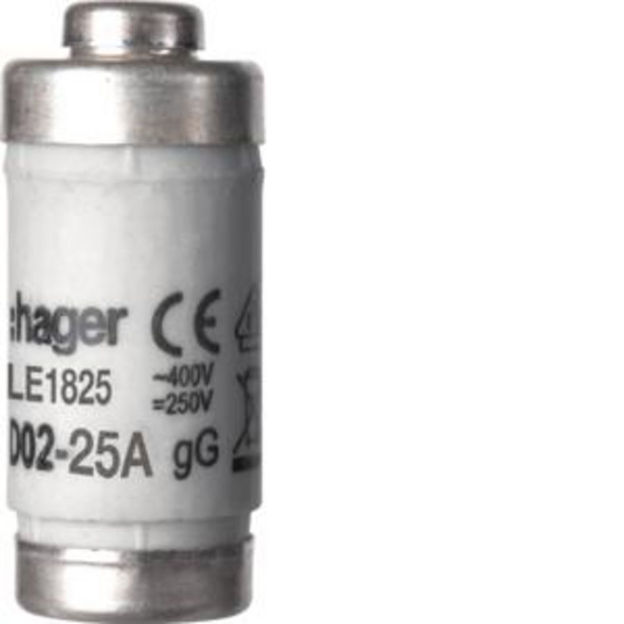 Zekering D02-25A 400V gG