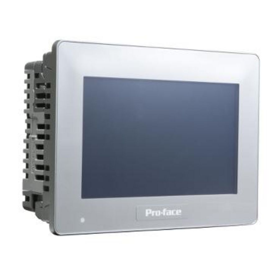 Advanced touchscreen 7W WVGA Proface