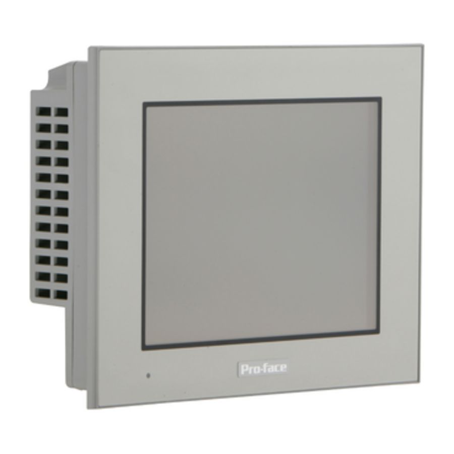 Advanced touchscreen 640 x 480 pixels VGA 7.5" TFT Proface