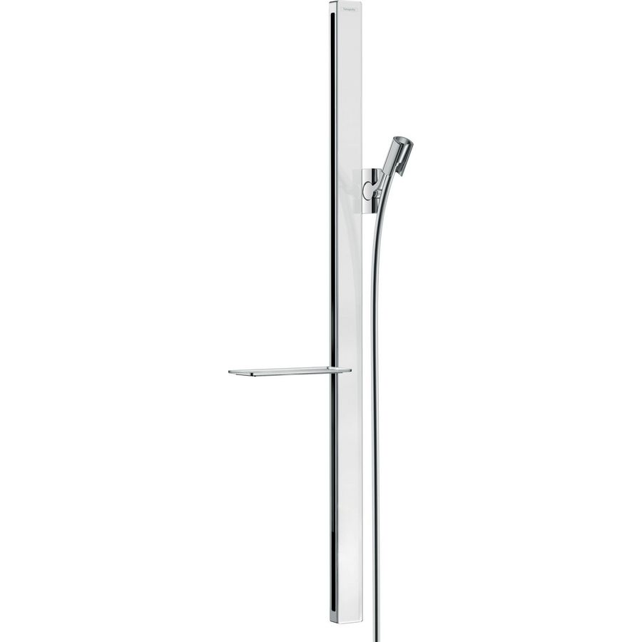 Unica E glijstang 90cm wit/chroom