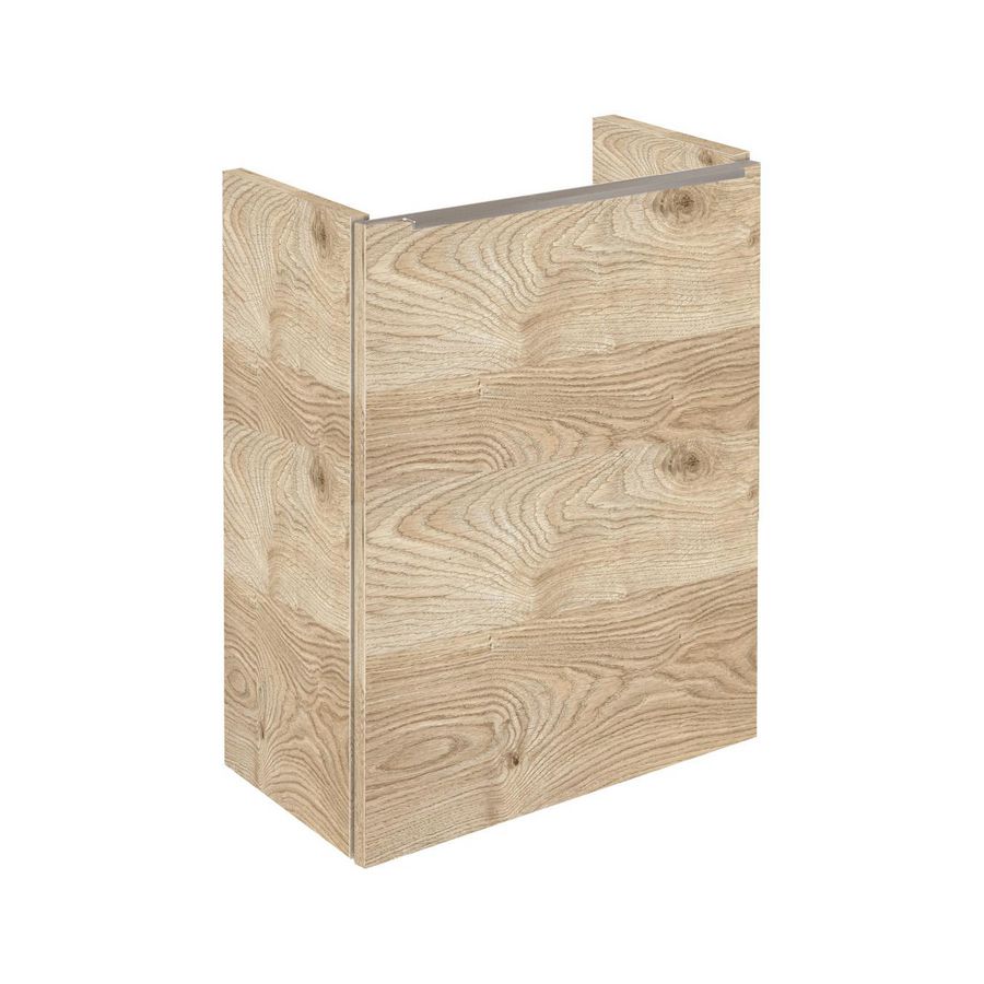Onderkast (40x50x20cm) met 1 deur links met greeplijst - M2 - White