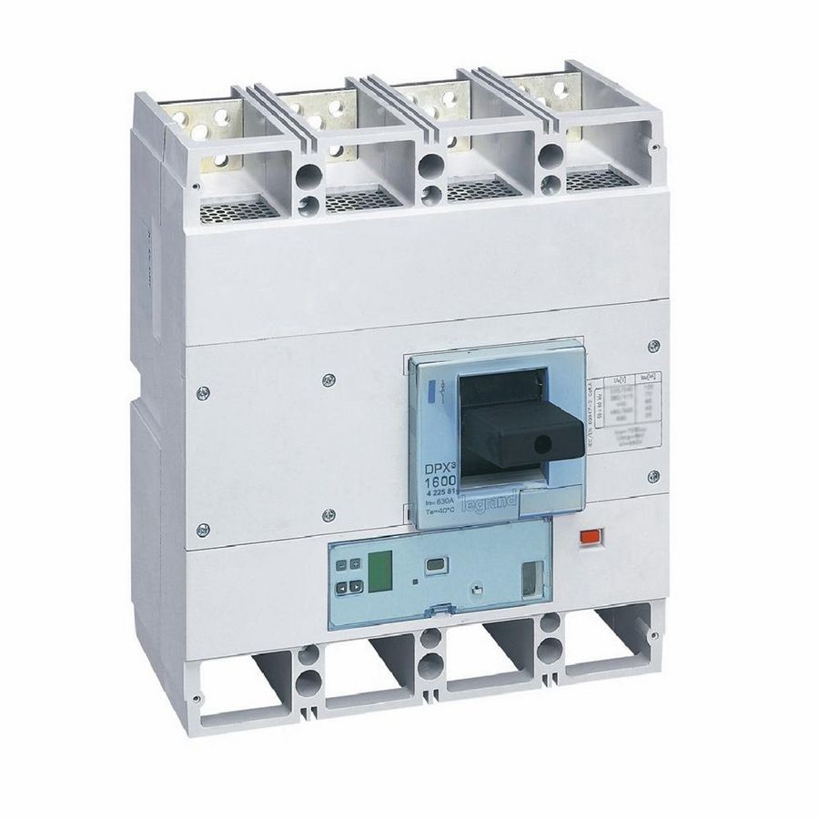 Vermogensschakelaar 1600 ELE S1 630A 4-polig 100kA DPX3