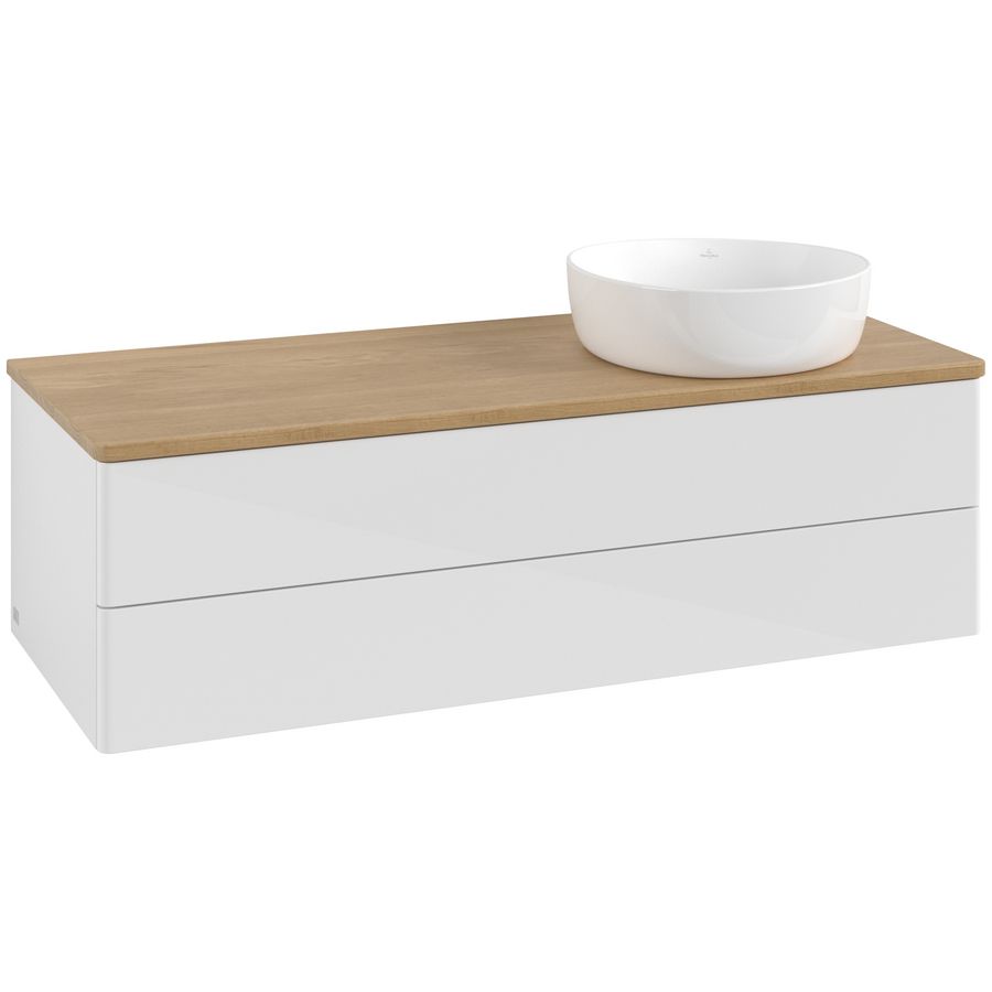 Wastafelonderkast Antao 1200x360x500mm G.White.L K23011GF