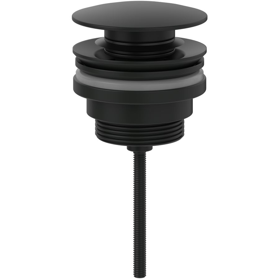 Push-Open-afvoergarnituur Universal Taps&Fittings Matt Black