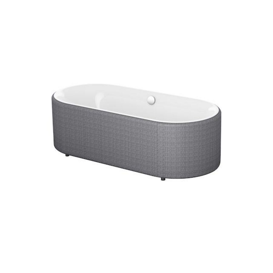Bad BetteLux Oval Couture 1800×800mm Midnight