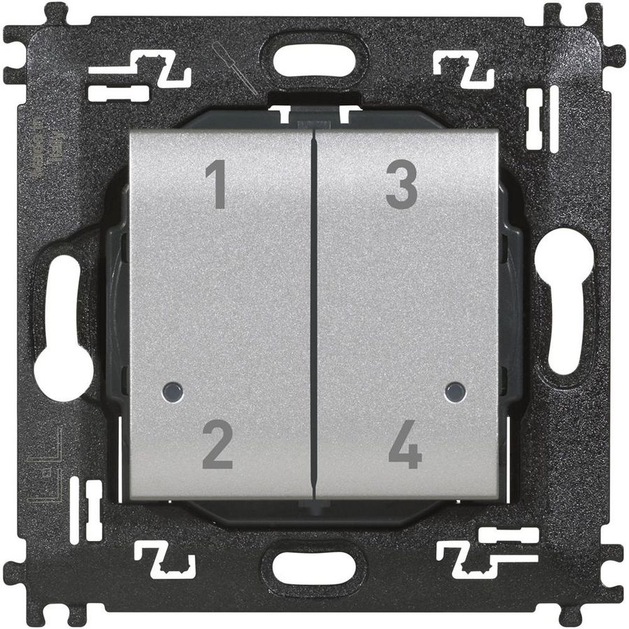 Draadloze scenariobediening WN 4V Tech 2 modulen Livinglight