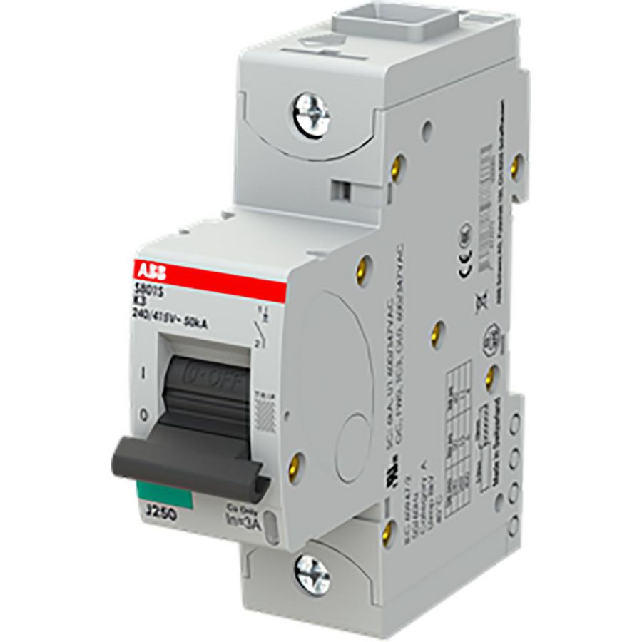 High Performance Circuit Breaker - S800S - Tripping characte