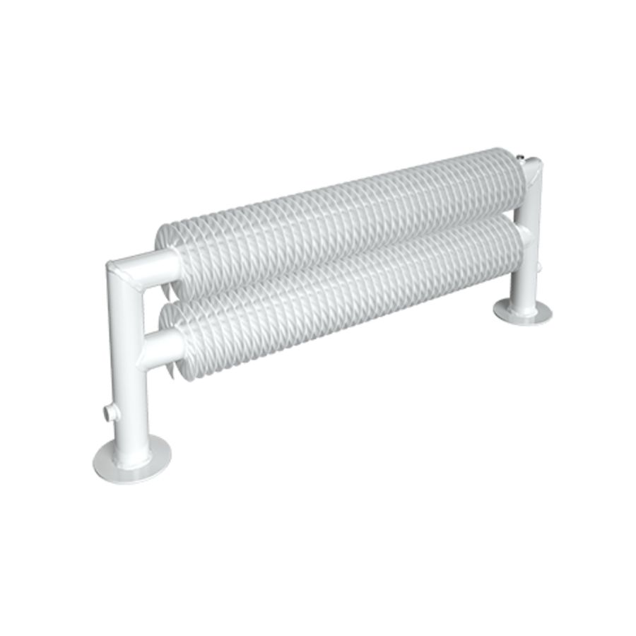 Ribbenbuis conv. D76 lgt. 3600mm staand 3 buis H 4981W