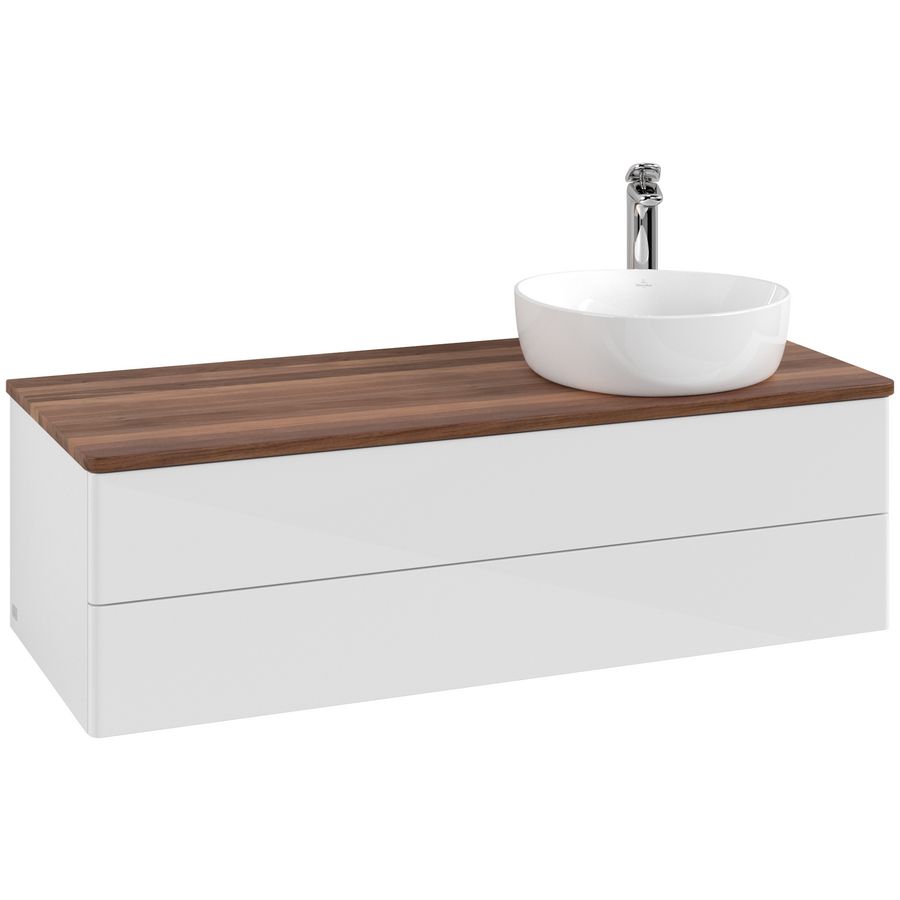 Wastafelonderkast Antao 1200x360x500mm G.White.L K23052GF
