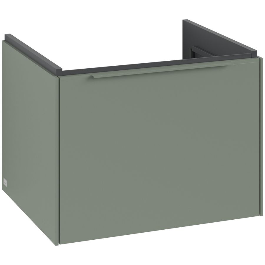 Wastafelonderkastkast SUBWAY 3.0 572x429x478mm Soft Green C577L2AF greep monochroom