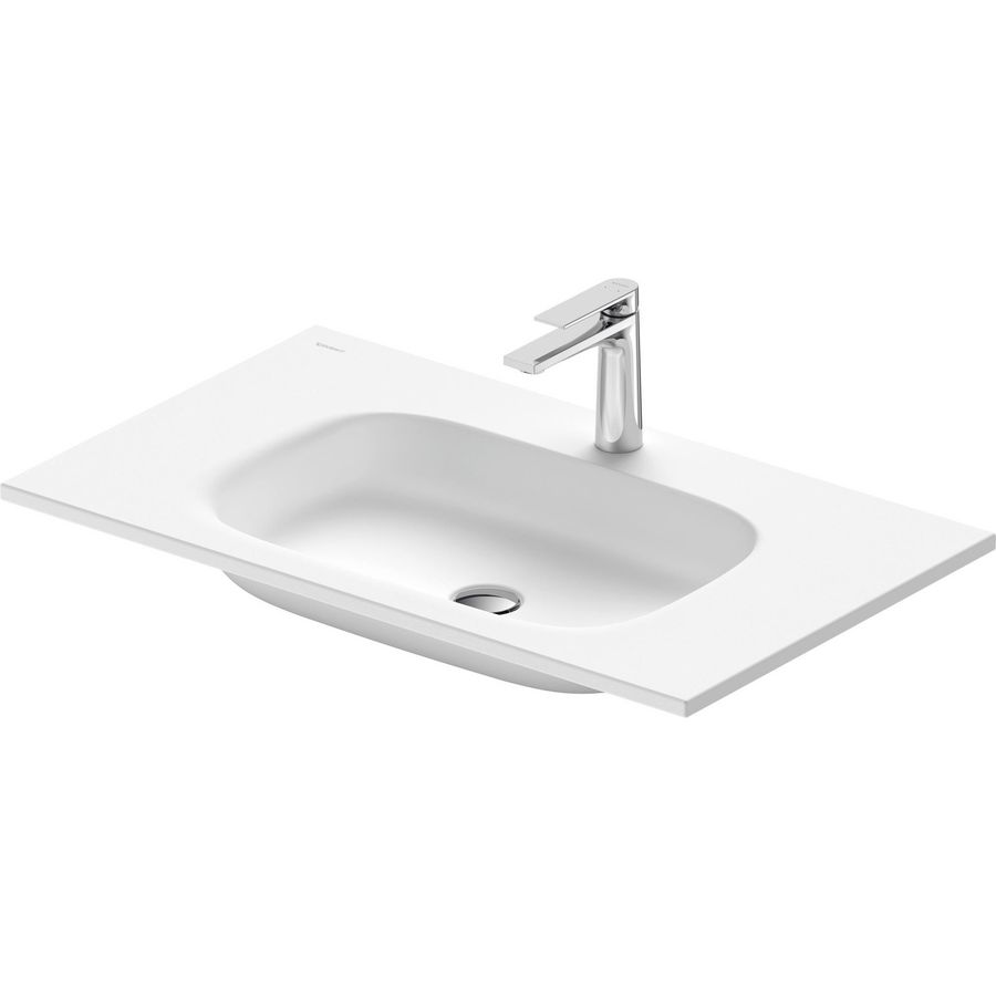 SIVIDA #265001 wastafel wit zijdemat 820mm