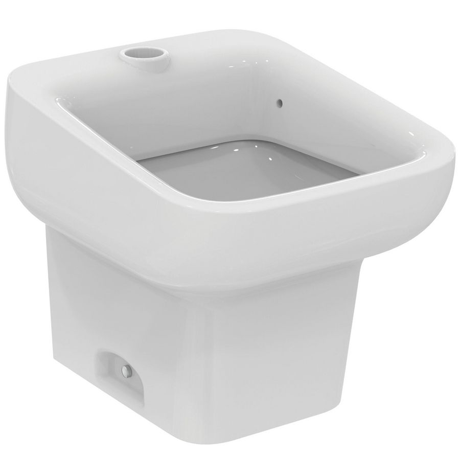 Slophopper CONTOUR 21  460x535x460mm AO.  glans wit afwerking