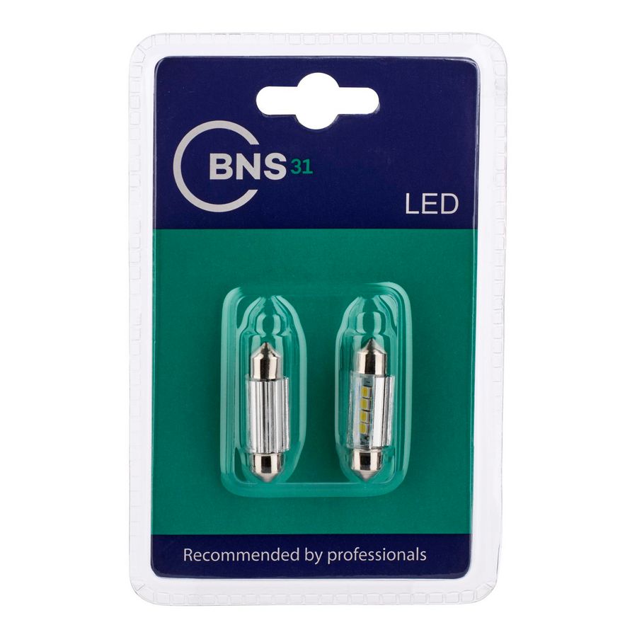 LED SV8.5 10X36 12V 140lm 860 Blister 2pcs