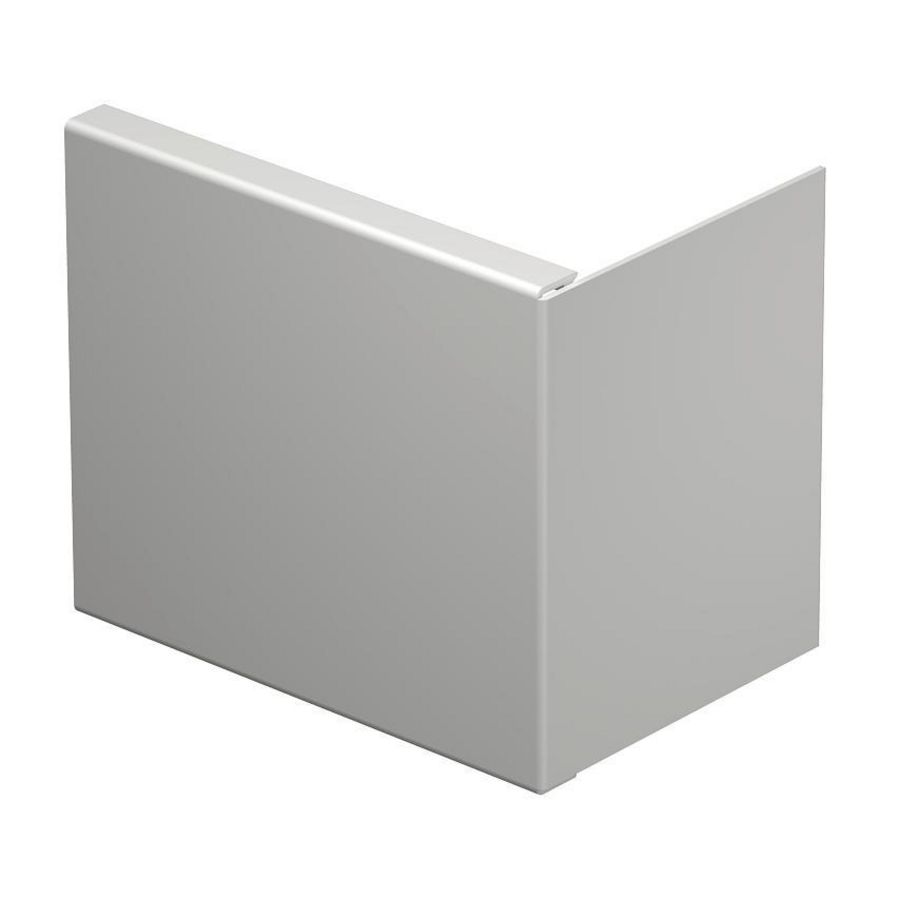 Eindstuk 100x130mm polyvinylchlorid lichtgrijs VVE=10