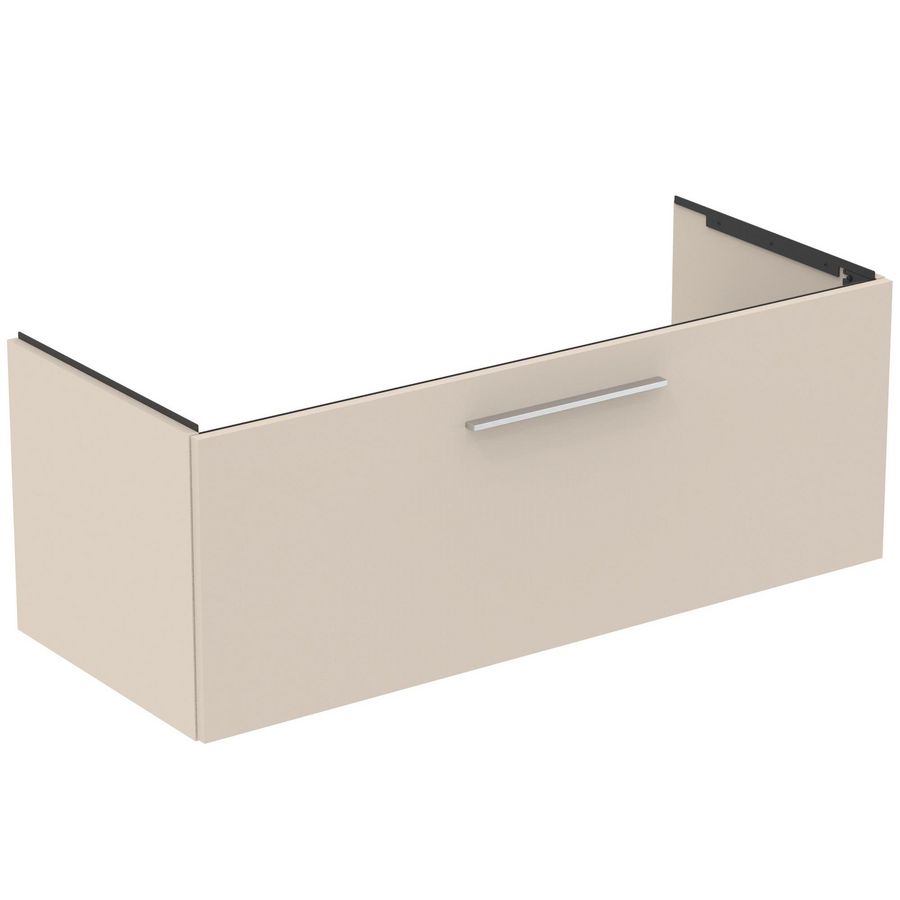 Wastafelmeubel 1200x505x440mm 1 Lade SC Mat Zandbeige I.life B