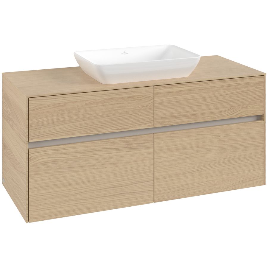 Wastafelonderkast Collaro 1200x548x500mm Nord.Oak C11200VJ