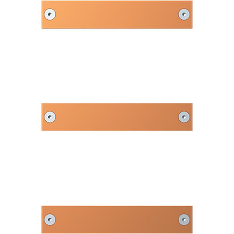 Rail koppelstuk, 50x10mm