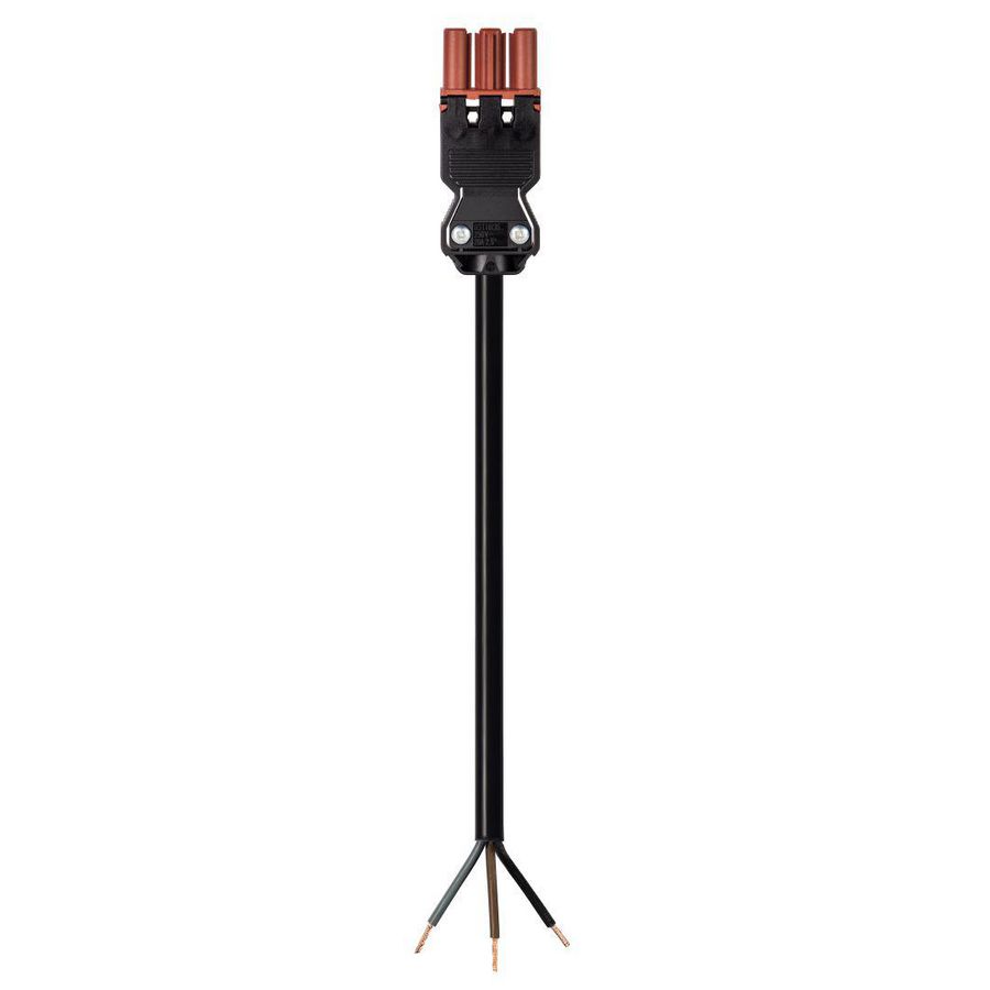 Aansluitsnoer GST18I3 female 2,5mm² 100cm B2CA bruin VVE=50