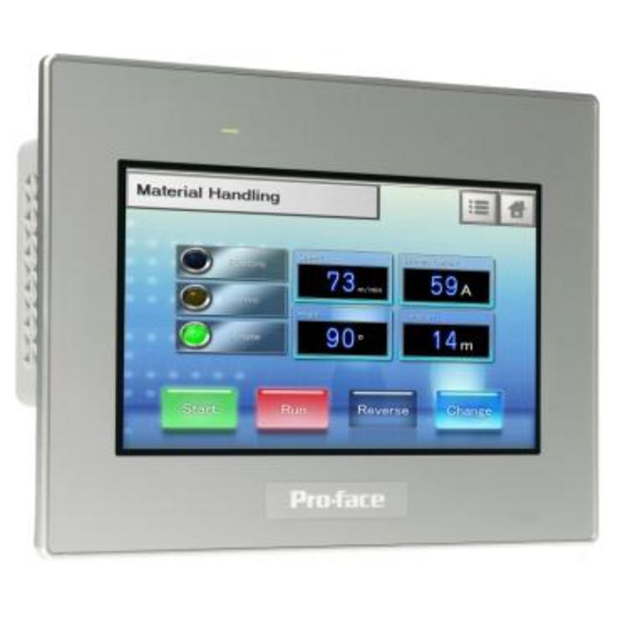 7"W touch panel display 2COM 2Ethernet USB host&dev 24VDC