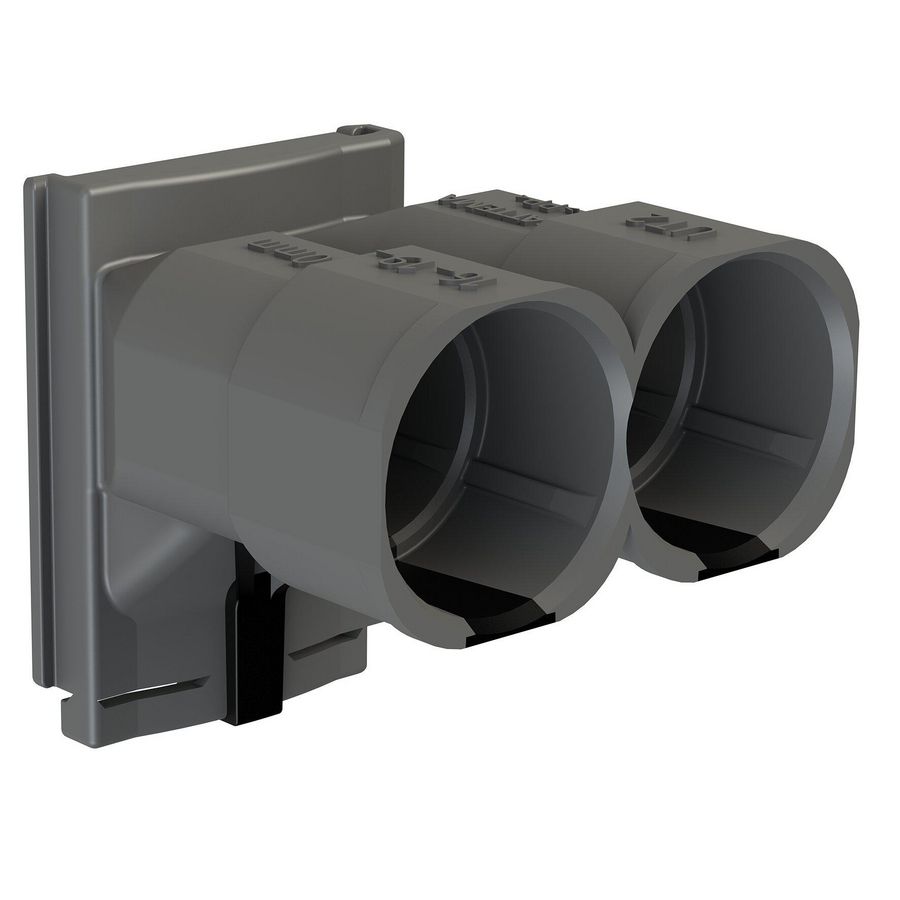 Buisinvoerstuk buiktuit 2x16/19/20 U40/U50