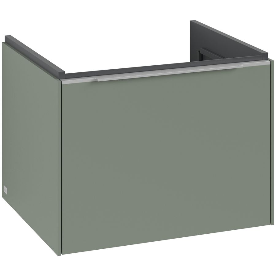 Wastafelonderkastkast SUBWAY 3.0 572x429x478mm Soft Green C577L0AF greep alu. glans