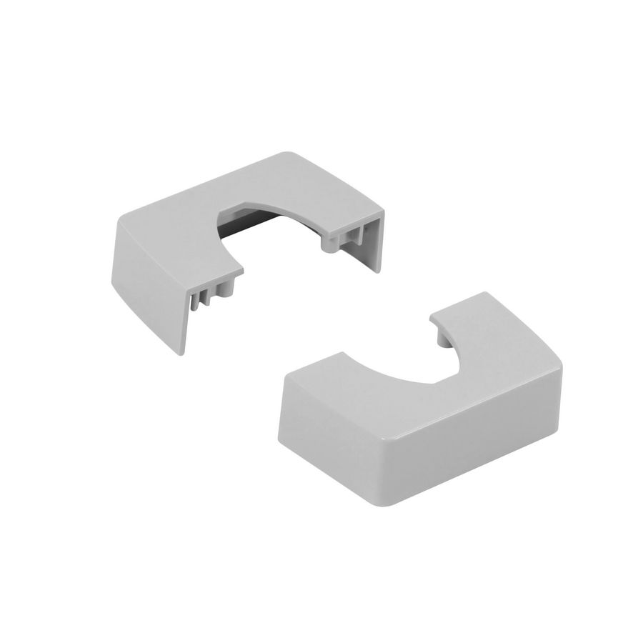 Beschermkap grijs Snap-on zuil + Ovaline kit 1 compartiment