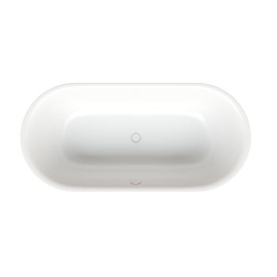 Bad BetteLux Oval 1900x900mm Edelweiss