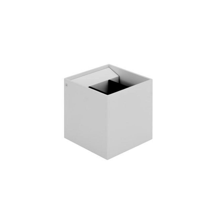 Armatuur START SURFACE WALL CUBE IP54 2X140lm 2CCT wit